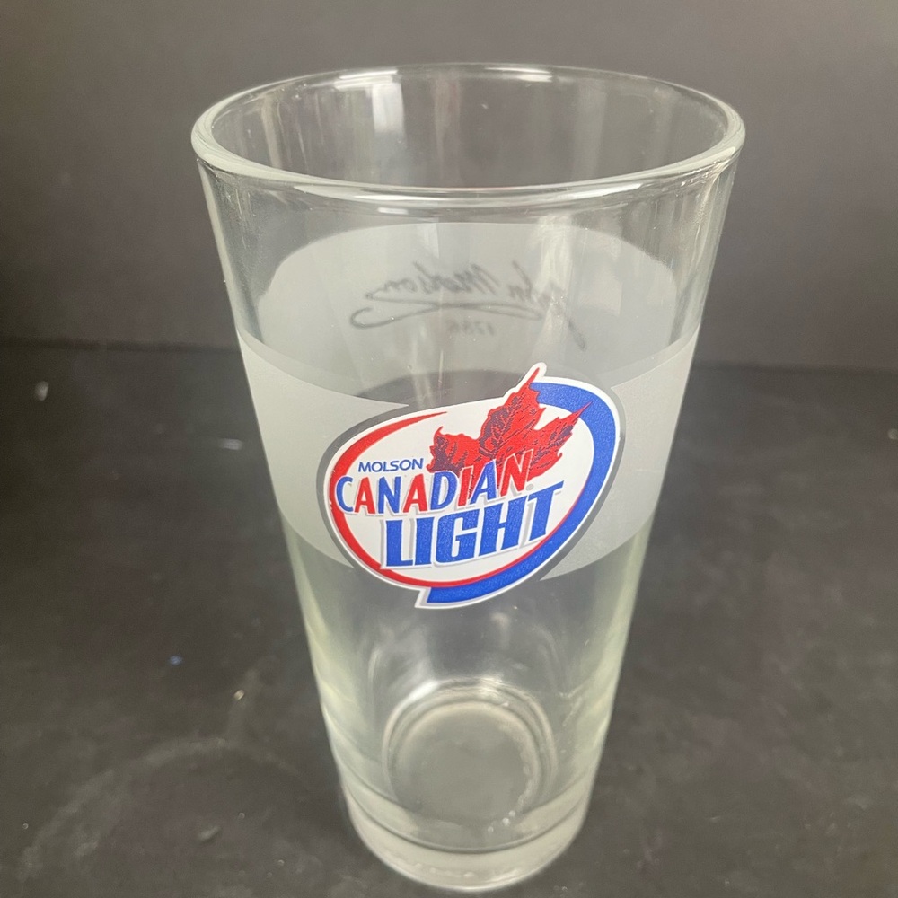 Molson Canadian Light Beer Glass